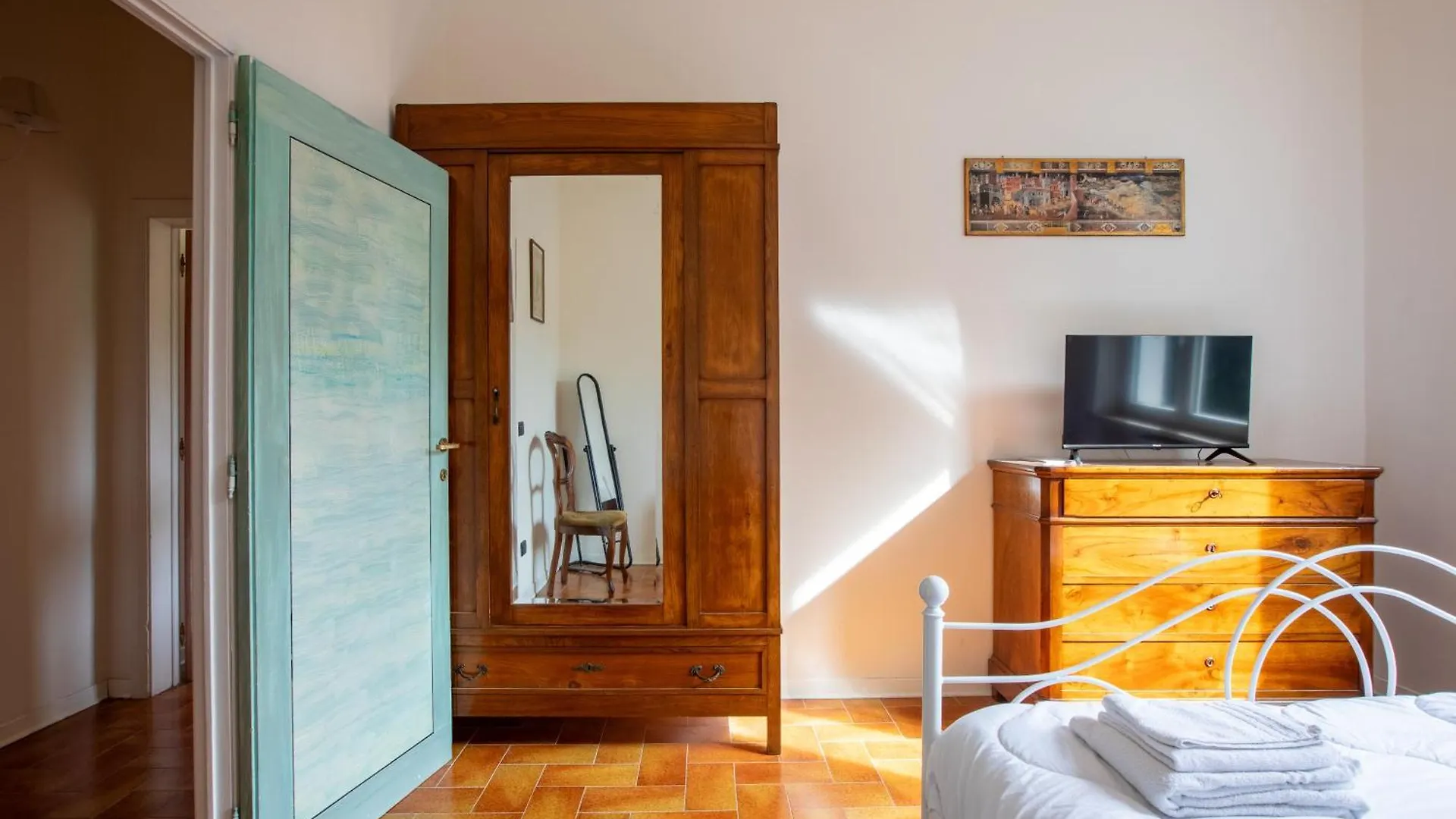 Appartamento Mens Sana - Casa Grande Per Gruppi Nel Verde Siena Italia